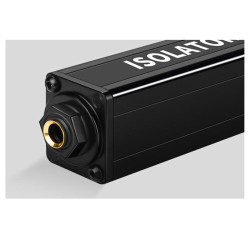Ny Professional 6.5 Audio Isolator Ljud Strömbrus Eliminator Ground Loop Isolator TS Audio Isolator 2