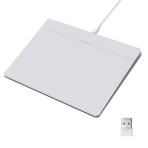 Mouse Touchpad USB Multi-Gesture Wireless Touchpad Tipo C Ricaricabile Trackpad di Precisione Cablato per Computer Notebook 1