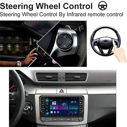 Android Auto Autoradio für  Autobildschirm Multimedia-Player GPS WiFi Carplay 1