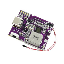 Batterie Externe 22,5 W, Module D'Alimentation Mobile à Charge Rapide Bidirectionnelle, Circuit Imprimé avec Affichage Lumineux, Prise en Charge