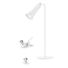 Lampe de Bureau Tactile Rechargeable pour Lecture et Étude, Protection des Yeux, 3 Modes Réglables, Lumière Douce, Lampe de Chambre