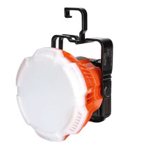 Luce da Lavoro A LED 24W 2400LM Portatile con Gancio per Batterie  18V per