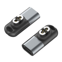Magnetisk Laddare Omvandlare Laddare för SHOKZ OpenSwim Pro S710 Hörlursladdare USB C Adapter Laddare Omvandlare B