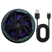 S18 Mobiltelefon Kylare Magnetisk Halvledarteknik, Tyst Drift Kompatibel med IOS och Android A