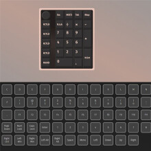 GMK26  Mekaniskt Tangentbord 5.0/2.4ghz/Wired Hot Swappable Numpad Programmerbar för Win/ Support QMK/VIA Vit