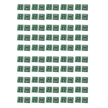 100PCS SOP8 Till DIP8 IC-Adapterkonverteringssats, SMD Till DIP-Socketkort, 0,65 mm 1,27 mm Stigning, Kompatibel med TSSOP8/SSOP8