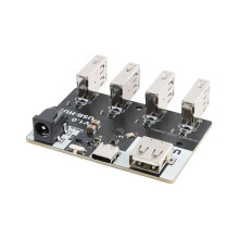 USB-Stecker XL-USB USBHUB USB2.0 HUB Hub 4-Port Controller USB 2.0 Erweiterungsmodul 40MB/S CH334 Chip