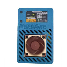NerdAxe Miner 500Gh/S BM1366 ASIC Chip Nerdminer för Bitaxe BTC Miner Solo Lottery Miner Super Silent Fan EU-Kontakt