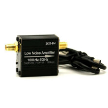 LNA RF Effektförförstärkarmodul 100KHz-6GHz/10GHz 20dB High Gain LNA Lågbrusförstärkare ZK05-BM