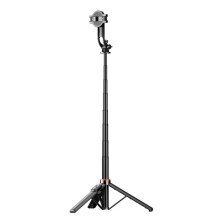 Mobiele Telefoon Selfie Stick Magnetische Real- Ondersteuning Fotografie Statief Invullicht Telescopische Paal Standaard