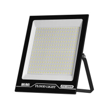 LED Flood Light Varmljus 200W Utomhusspotlight IP67 Vattentät Spotlight Söklykta för Trädgårdsbelysning