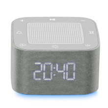 Sveglia Orologio Sonno Macchina Luce Notturna 8 Colori 32 Suoni Rilassanti Macchina Rumore Bianco Orari di Sonno Orologio Digitale