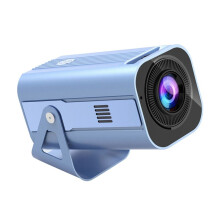 Bärbar Projektor med WiFi6 4K HD-Projektor för Hemmabiomöte Videofilm Utomhus EU-Kontakt