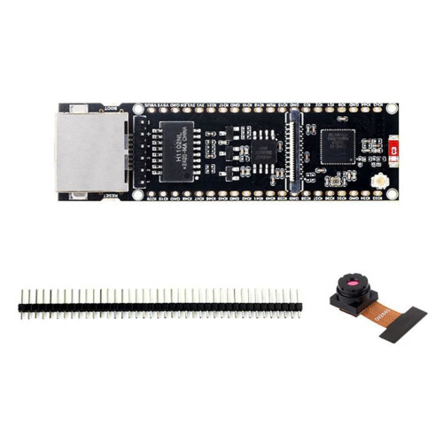 ESP32-S3 Ethernet-Utvecklingskort med OV2640-Kamera Stöder  POE Dual-Core Plate Load Type-C-Gränssnitt