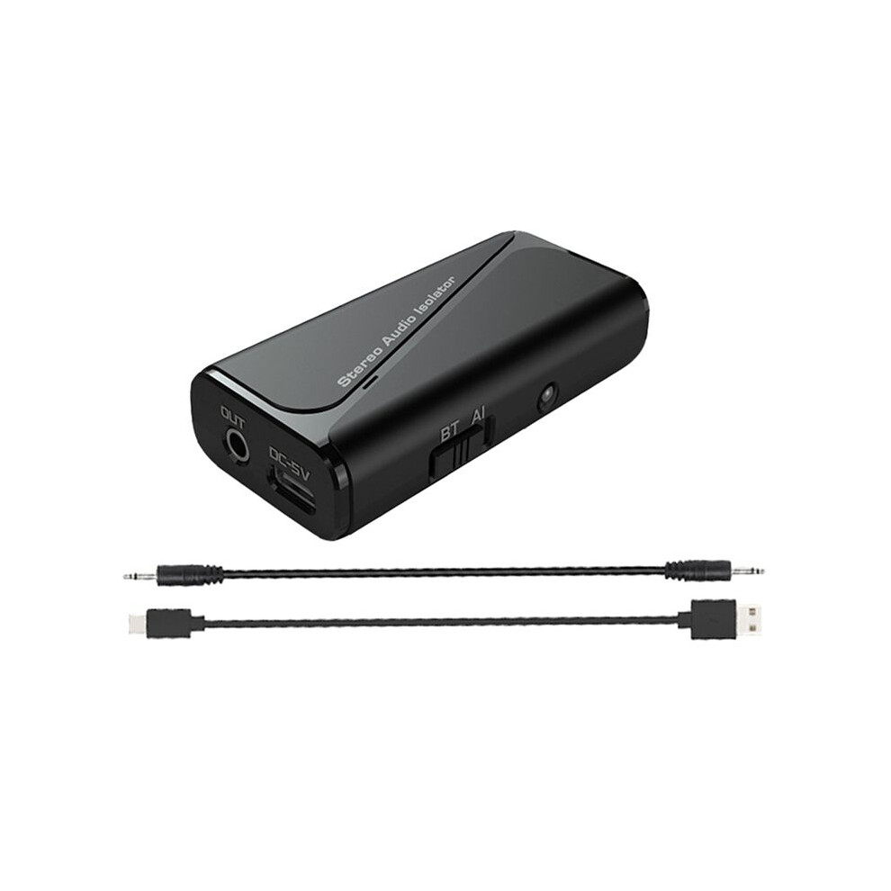 5.4 Audio Receiver 3.5mm Anti-Interference Ground Loop Noise Filter Isolator-image-OPC-PQM65QY-NEW