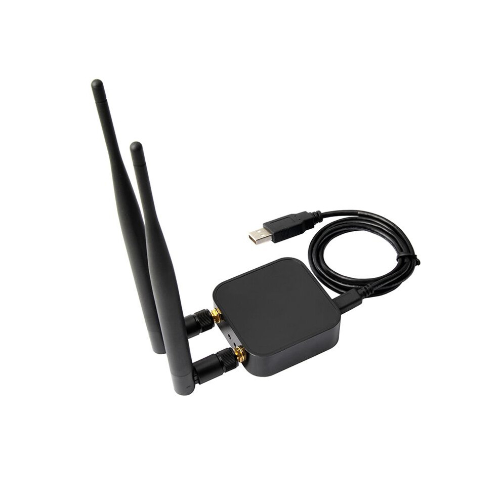 Rt3572l Chipset 2.4G/ 5G Wireless Network Card Wifi Receiver Transmitter With 2 Antenna For Windows/8/10/Kali Linux 6034197723187