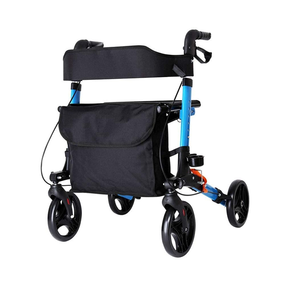Rollator Walker For Seniors With Wheel And Seat MultiFunction Walking Aid For Elderly Injured Patients