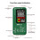 BSIDE Digitale Multimeter Infrarood Temperatuur 15V Diode LED Oplaadbaar Slimme Multimeter DMM A 9