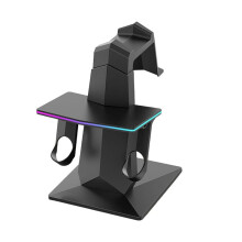 Voor Meta Quest 3/ Quest 3S Oplaadstation - VR-Headset Displaystandaard en Oplaadstation, Stabiel VR-Accessoire voor op Het Bureau