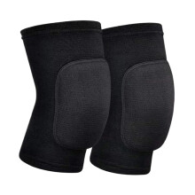 Dancing Knee Pads Volleyball and Yoga, EVA Kneepad with Patella Brace, Black Size S (2545kg) 1 Pair