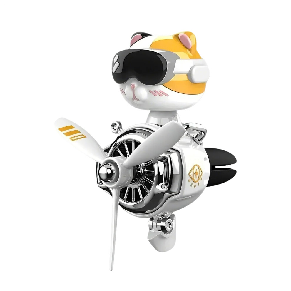 Car Air Freshener Vent Clip With Rotating Propeller And Longlasting Fragrance 9382693178916