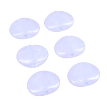 Ensemble de 6 mécaniques de guitare avec boutons en plastique blanc pour guitares acoustiques et électriques