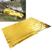 Überlebens-Notfalldecke 140x210cm Wärmeisolierend Sonnenschutz Für Camping Wandern