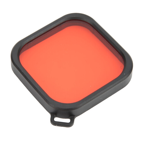 Waterproof Action Camera Shell for Hero 8 9 Red Dive Filter Waterproof Housing 2