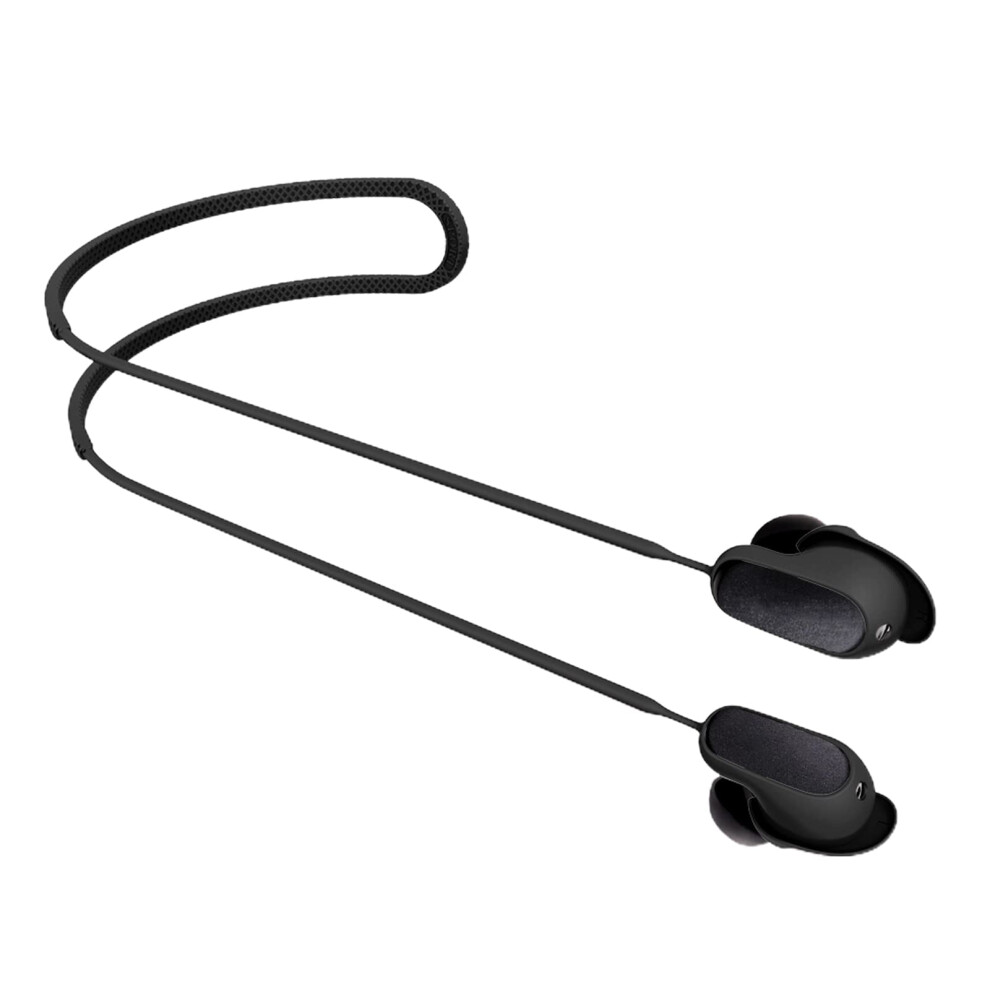 Earbuds Antilost Strap Silicone Neck Cord Compatible With Quietcomfort Earbuds Ii Sweatproof Holder Black 9199774037402
