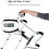 Folding Rollator Walker Aluminum Lightweight Adjustable Height Compact Walking Frame For Seniors 2