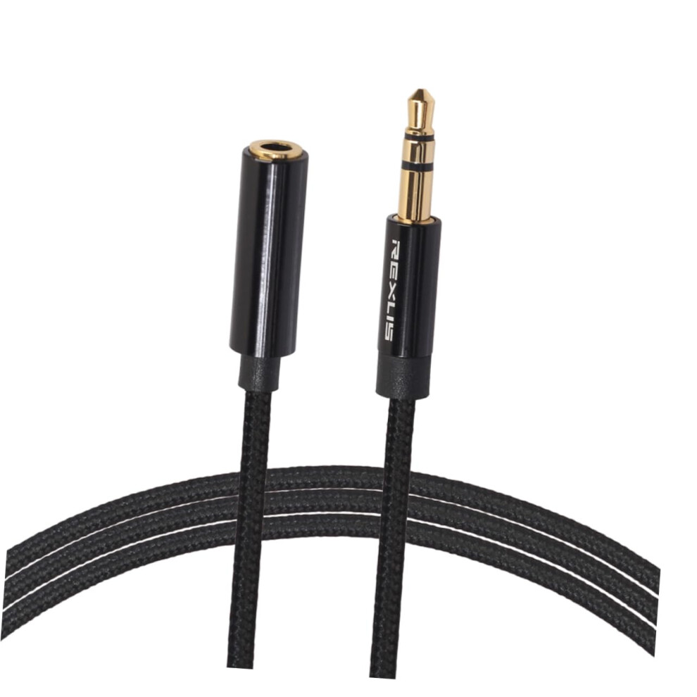Headphone Extension Cable 3.5Mm Male To Female Stereo Audio For Smartphones Laptops Tablets Black 9199774037648