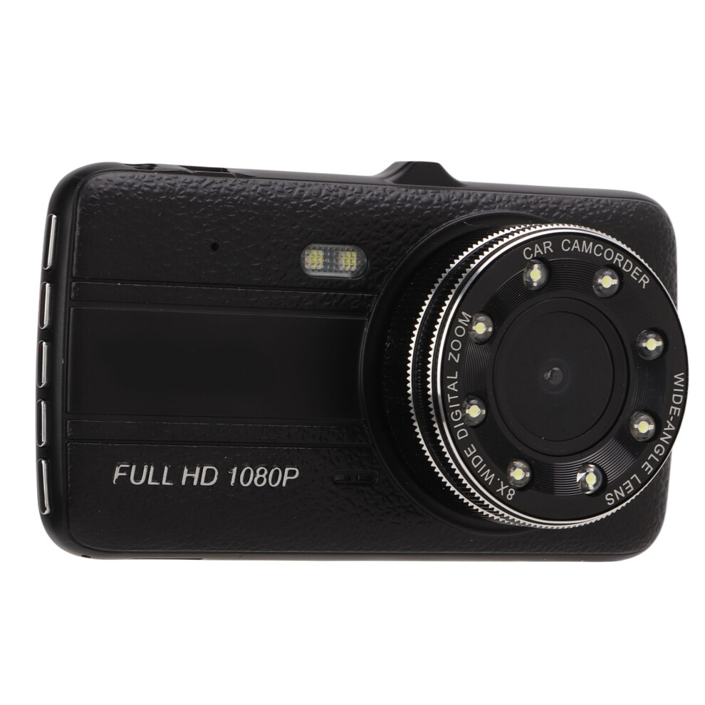 Dual Lens Car Dash Camera 4 Inch 1080P 170 Degree Wide Angle Recording 7621375393370