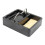 Lightweight Soldering Iron Rest, SquareBase Design, Portable Holder For Electronics , Compatible With Most Irons 1