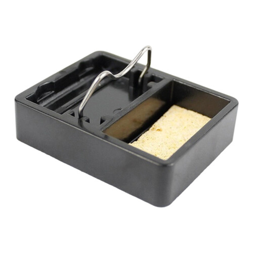 Lightweight Soldering Iron Rest, SquareBase Design, Portable Holder For Electronics , Compatible With Most Irons