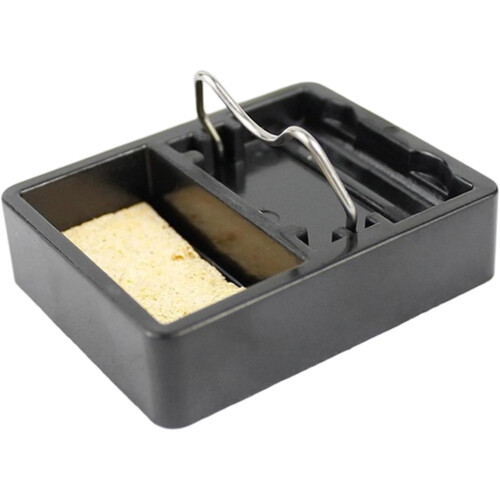 Lightweight Soldering Iron Rest, SquareBase Design, Portable Holder For Electronics , Compatible With Most Irons 1