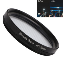 Blue Streak Spezialeffekt-Filter 40,5 mm Wasserdichtes Kamera- Zubehör
