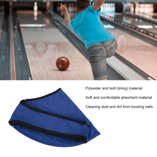 Blue Bowling Seesaw Bag 60cm Handle Polyester Twill Lining Portable Design 2