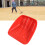 Schneeschaufel, rot, verdickter PP-Kunststoff, 12