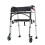 Rollator Walker With Seat Adjustable Height Folding Travel, Adult Trigger Release Mobility Aid For Elderly 1