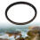 62mm Soft Diffusion 1/4 Mist Filter for DSLR Camera, Matte Frosted Optical Glass 16
