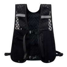 Running Vest with Mobile Holder and Hydration Bladder, 500 ml Capacity, Reflective Adjustable Sports Pack for Jogging and Hiking