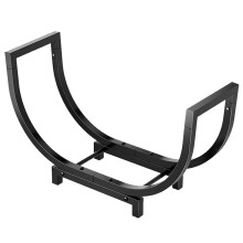 Fireplace Log Grate 24 Inch Heavy Duty Metal Firewood Rack Detachable Grate For Outdoor Campfire Indoor Fireplace And Camping Use