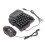 Half Hand Gaming KB & Mouse Combo Wired Wireless for Android IOS 10.0‑13.3 1