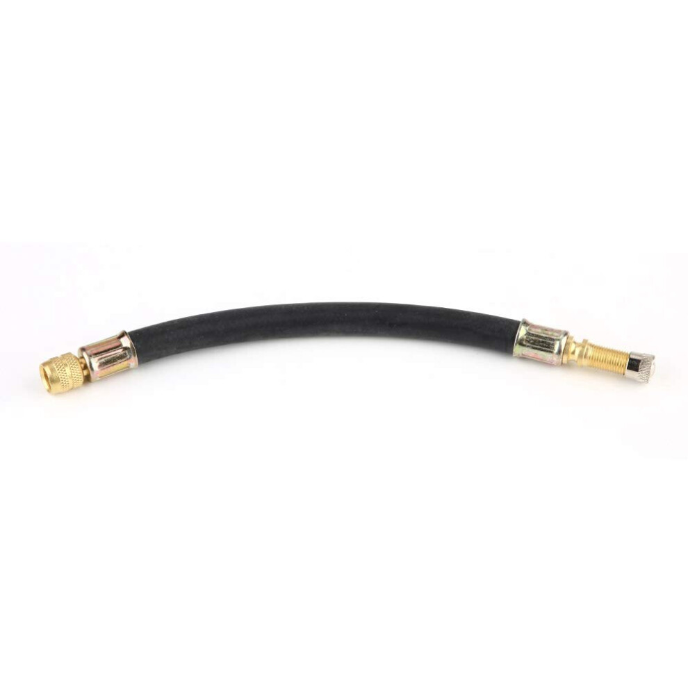 Tire Valve Extension 190Mm Flexible Rubber Stem Extender For Car Truck Motorcycle Black/Gold 9347817475579
