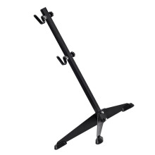 Regulable Height Bike Maintenance Stand Heavy Duty Bicycle Parking Rack for Indoor Garage Storage Black