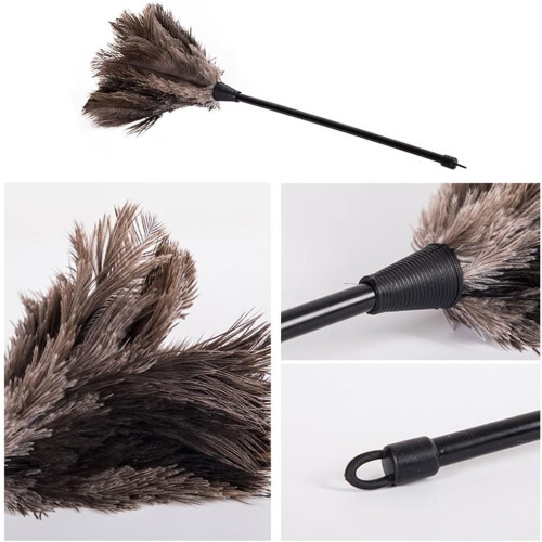 Microfiber Duster for Home Cleaning, Lightweight Handheld Brush, Scratch Dust Removal 2