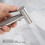 Toiletten-Bidet-Handbrause – 304 Edelstahl, G1/2, Silber 4