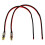 Speaker Wire 14 AWG with Phono RCA Female Jack, 2 Channels 1