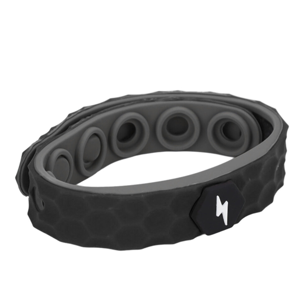 Black Silicone Wristband For Static Elimination & Sleep Improvement