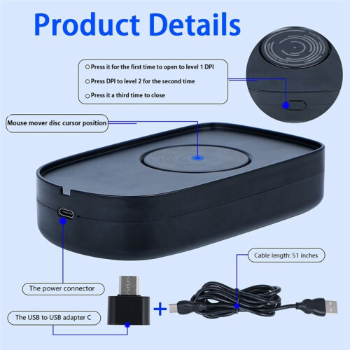 Mouse Mover Computer Virtual Mouse Sleeper Prevent Computer Lock Screen Off Screen Hibernator Mouse Controller 2